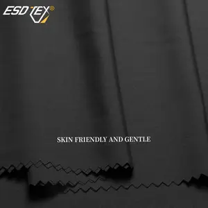20D Polyester Graphene Hidden Black Thread Plain Weave Durable Anti-static Lining