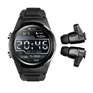 Neueste 2-in-1-Smartwatch mit drahtlosen Tws-Ohrhörern 1,28-Zoll-IPS-Touchscreen-Smartwatch mit Ephones Smart Watch