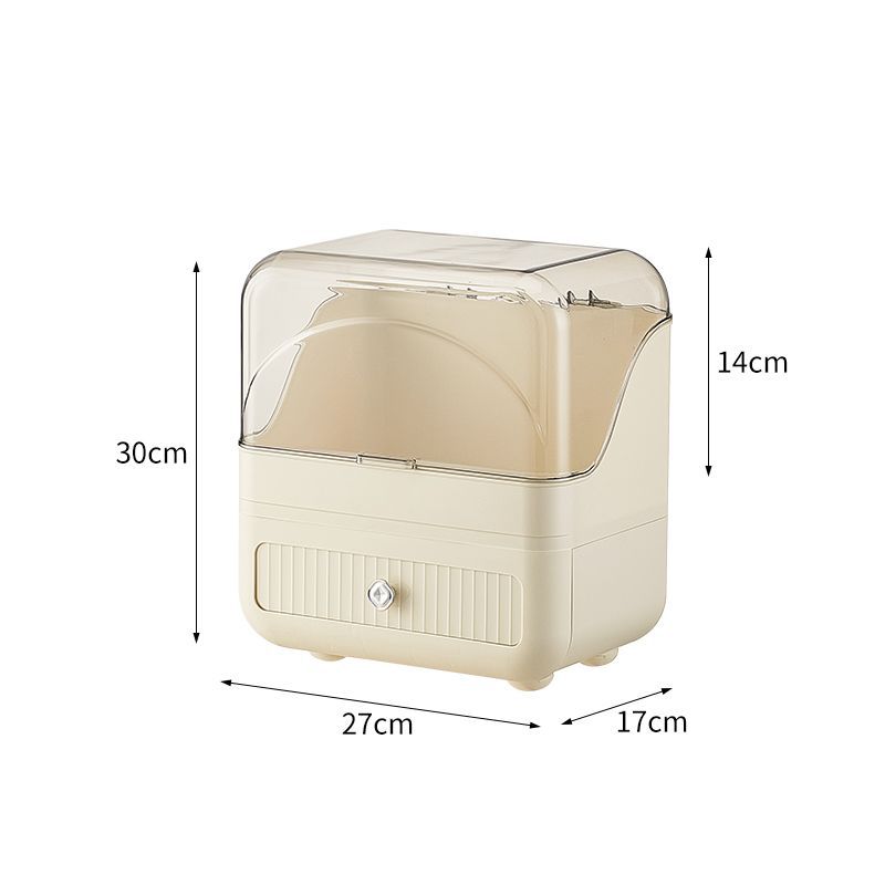 Cream White (Solid Color Drawer)