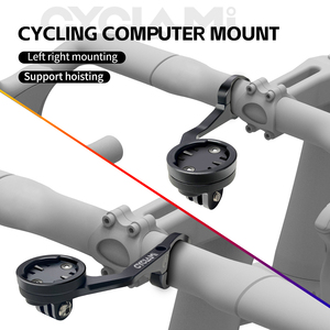 S5 사이클링 자전거 핸들 바 스템 확장 컴퓨터 마운트 홀더가 전기 스쿠터 Garmin Edge XOSS iGPSPORT, <span class=keywords><strong>Wahoo</strong></span> <span class=keywords><strong>GPS</strong></span> 스탠드에 적합 - Product Image 2