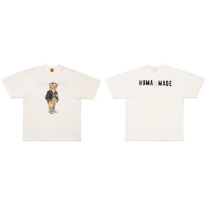 Ropa informal de algodón 100% de peso pesado de alta calidad marca corazón letra blanca manga corta venta al por mayor camisetas de pareja para hombres y mujeres - Product Image 2