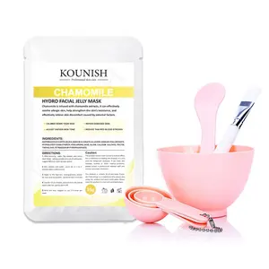 KOUNISH Fruit Flower Powder Jelly Face Mask Korean Whiten Powder Collagen Products Skincare Beauty