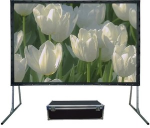 Pantalla de Proyección Portátil de Plegado Rápido de 100 120 150 200 Pulgadas - Fácil Instalación, Tela Blanca HD para Noches de Cine al Aire Libre - Product Image 4