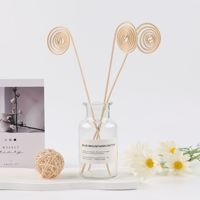 Bâtonnets diffuseurs de parfum Lanfen en forme de vigne bouclée – Roseaux naturels durables pour diffuseur d'huiles essentielles – Décoration en fibre de roseau