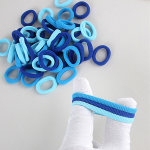 <span class=keywords><strong>MIO</strong></span> 50 Piezas/Bolsa, Coleteros para el Cabello Sin Costuras de 2.5cm para Mujeres y Niñas, Colores Variados, Coleteros para Cola de Caballo, Bandas para el Cabello para Niños - Product Image 4