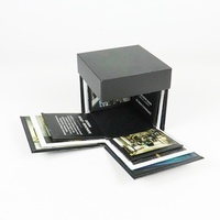 Cajas de Cartón Rígido Personalizadas y Creativas de Tres Capas con Efecto Explosión para Sorpresas de Cumpleaños