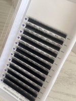 Extensions de cils Camellia LJ LB LC LD C D M L CC DD Curl Easy Fan, noires, 0.03 0.05 0.07mm, volume russe