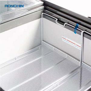 Puerta Corredera <span class=keywords><strong>Horizontal</strong></span> a Precio de Fábrica -18 ° <span class=keywords><strong>Vitrina</strong></span> Comercial para Postres Congelados, <span class=keywords><strong>Congelador</strong></span> de Helados para Tiendas de Comestibles - Product Image 5