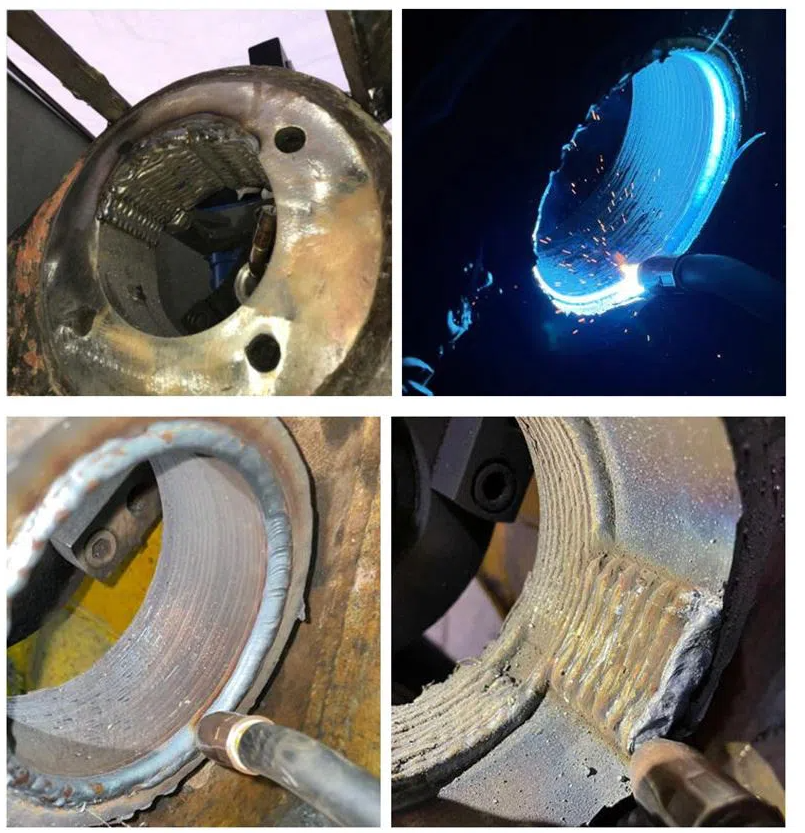 Dual system Boring and welding diameter 40~300mm Portable Line Boring & Bore Welding Machine