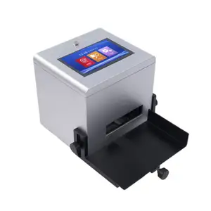 Nieuwe Aankomst Kleine Grootte Tafel Automatische Intelligente Inkjet Printmachine Coder Oh1l Met Verschillende Bedieningsmethode