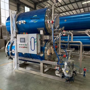 Máquina de Esterilización por Retorta para Procesamiento de Alimentos, Leche de Soya y Maíz Dulce Enlatado - Product Image 1