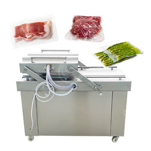 ORME <span class=keywords><strong>Industrial</strong></span> Grande Horizontal Hongo Doble <span class=keywords><strong>Campana</strong></span> Fideos Codorniz Huevo Máquina de Envasado al Vacío para Alimentos - Product Image 1