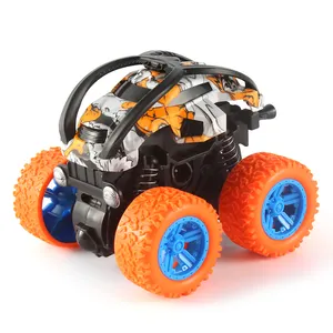 Yüksek kaliteli ABS malzeme grafiti oyuncaklar dublör atlama araba 360 sürtünme oyuncak araç