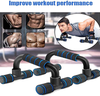 Équipement de fitness à domicile, supports pour pompes, barre pour abdominaux, support en forme de barre pour l'entraînement musculaire
