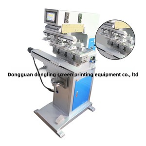 เครื่องพิมพ์แผ่นหน้าจอสี่สีเซอร์โว P4S พร้อมการควบคุมแบบดิจิตอลกึ่งอัตโนมัติและการเชื่อมต่ออีเธอร์เน็ต-ใหม่ - Product Image 4