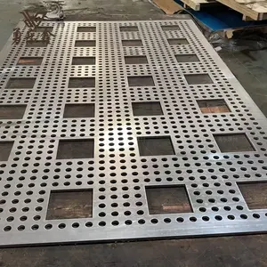 주거용 건물 외관 아트 데코 클래딩 알루미늄 천공 패널