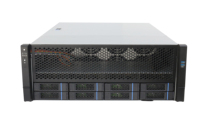 Châssis de serveur GPU G465-08B prenant en charge 4 cartes GPU double largeur avec planche arrière Mini-SAS 12 Gb/s pour l'inédition d'inférences IA