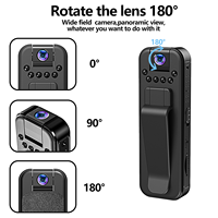 Cámara de seguridad pequeña L7 WIFI con grabación en bucle, compatible con 128GB, dispositivo de video para vlogging, cámara deportiva de acción, grabadora portátil.