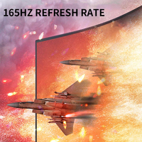 Customized Monitor 24 27 Inch Curved Frameless Professional Gaming Monitors 165Hz 240Hz Lcd Monitors