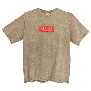 250gsm <b>Drop</b> Shoulder Heavyweight T-shirt Blank Heavy Cotton Streetwear Boxy Ographic Oversized Mens Custom <b>Acid</b> Wash T Shirt - Product Image 2