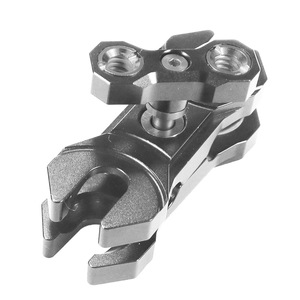 Aluminum Alloy D20mm Ball Head <b>Clamp</b> Mount <b>Quick</b> Release Camera Accessory Adjustable Angle Butterfly <b>Clamp</b> - Product Image 4