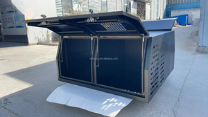 หลังคาแคมป์ปิ้งสำหรับรถขับเคลื่อน 4 ล้อ วัสดุอลูมิเนียมอัลลอยด์ พร้อมกล่องสำหรับสัตว์เลี้ยง สำหรับรถ Ranger Ute กันน้ำ - Product Image 3