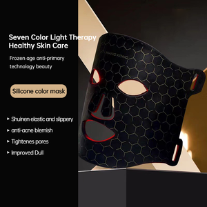 Medico in Silicone per la cura della pelle del viso ha portato la luce maschera rossa a infrarossi LED maschera per uso domestico attrezzatura di bellezza - Product Image 3