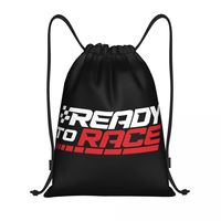 Sac à dos à cordon pour vélo de Motocross Eco Ready To Race Femmes Hommes Gym Sport Bag Portable Endurance Racing Training