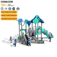 Équipement de terrain de jeu commercial extérieur pour enfants, style populaire chinois, robuste, pour parcs et aires de jeux extérieures