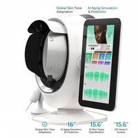 Analyseur de peau intelligent portable X avec topographie 3D et caméra Wi-Fi de qualité industrielle pour le visage et la tête – Équipement de beauté professionnel pour salon