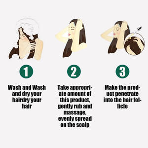 7 días aceite <span class=keywords><strong>germinal</strong></span> 10ml 20ml 40ml jengibre crecimiento del cabello líquido cuidado del cabello hidratante anti caída aceite suero mujeres - Product Image 5