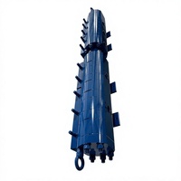 Diviseur de Débit Hydraulique en Fonte Haute Précision, Sécurité, Entrée 5 Voies, Sortie 10 Voies, Pression de Travail 280 Bar, Débit Précis pour Huile