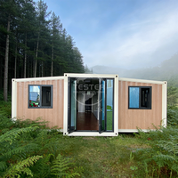Conteneur habitable extensible personnalisé 20 pieds 40 pieds, maison préfabriquée 3 chambres, structure en acier, design moderne, insonorisée, étanche, solaire
