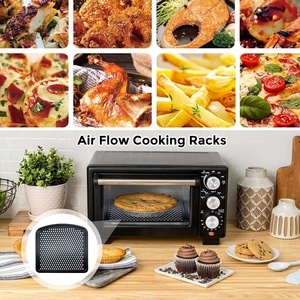 ถาดตาข่ายหม้อทอดไร้น้ำมันอเนกประสงค์ถาดทำอาหารแบบนอนสติ๊กและกระทะหยดน้ำเข้ากันได้กับกระแสน้ำวนอินน์สกี้/เชฟแมน - Product Image 4