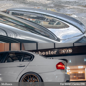 สปอยเลอร์หลังคาร์บอนไฟเบอร์ทรง P สำหรับรถ BMW ซีรีส์ 3 E90 4 ประตู/E90 M3 ปี 2004-2011 - Product Image 6