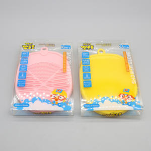 Brosse de bain pour le corps ultra douce avec silicone de qualité alimentaire pour bébé Berceau Cap Face Silicon Skin Scalp Smoother Shampooing Scrubber Glove - Product Image 6