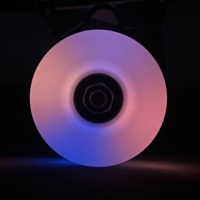 Roues de patins à roulettes OEM Quad à LED clignotantes, sans batterie, à induction magnétique, 58/62/65 mm, dureté 78A-105A, PU transparent
