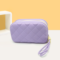 Mode Logo personnalisé grande capacité Silicone maquillage cosmétique porte-monnaie pochette sacs étanche voyage maison stockage décor femmes