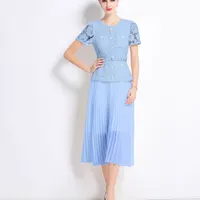 Robes décontractées en gros, rose, abricot, bleu, plusieurs tailles, fournisseur OEM ODM