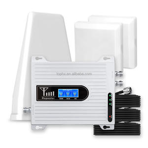 900 1800 2100MHz répéteur de réseau Mobile 2G 3G 4G GSM WCDMA LTE amplificateur 70dB amplificateur de <span class=keywords><strong>Signal</strong></span> tri-bande amplificateur - Product Image 1