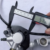 Aogue Ensemble d'essieu arrière robuste 60cm-100cm avec pignon T8F et cadre pour pièces de modification DIY de kart, VTT et quad