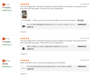 Rivets en acier inoxydable à tête ronde large de type ouvert sans nickel industriels - Product Image 3