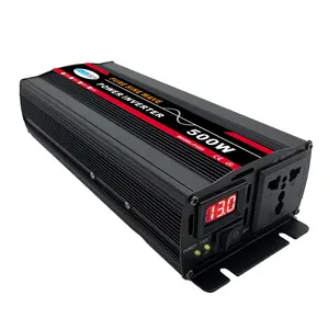 Inversor de onda sinusoidal pura 8000W 5000W 6000W Dc12v 24V a Ac220v 50Hz 60Hz Inversor Convertidor de corriente para transformación de voltaje de coche