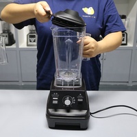 Blender à prix d'usine, promotion, mixeur pour jus et aliments, machine électrique, boîtier en plastique, blender 1000w, blender de table pour la maison