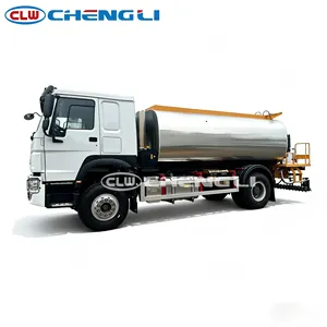 รถบรรทุกจ่ายยางมะตอย HOWO 274 แรงม้า ขนาด 9.2 ลูกบาศก์เมตร พร้อมถังฉนวนสำหรับงานปูถนน - Product Image 6