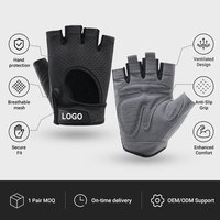 Gants de sport d'été en maille respirante à séchage rapide et lavables, demi-doigts, pour fitness, sports de plein air et exercices cardio
