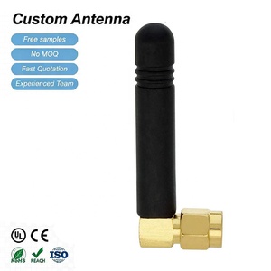 <span class=keywords><strong>Mini</strong></span> Antena <span class=keywords><strong>MIMO</strong></span> de Doble Banda 2.4GHz 4GHZ 5GHz 5.8GHz RP-SMA Macho de Ángulo Recto para FPV/USB/PCIe/WiFi - Product Image 1
