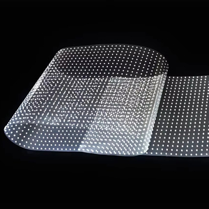 Pantalla LED de Película de Cristal de 6 mm de Paso, Video Wall a Todo Color para Interiores/Exteriores, Publicidad en Elevadores y Vehículos, Garantía de 1 Año, Pantalla de Texto HILED20 - Product Image 2