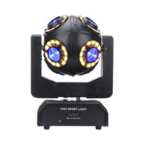Boule de Football Led RGBW 8x10w 4 en 1, éclairage Disco à tête mobile pour scène dj, nouveauté 2022