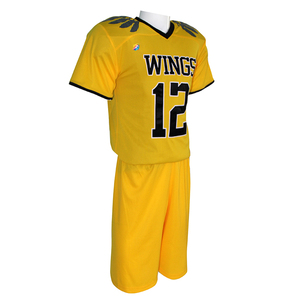 Ensemble d'uniformes de lacrosse unisexes pour adultes avec manches courtes, sublimation, Formula1 Industries - Product Image 6
